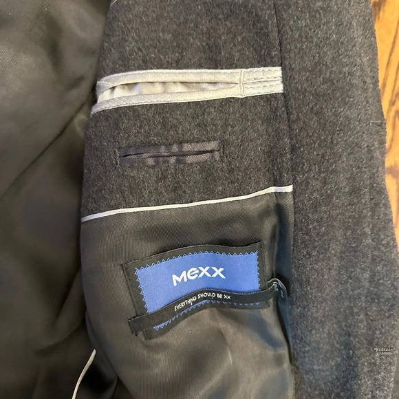 Mexx Men’s Wool Coat Sz 36 - Picture 7 of 7